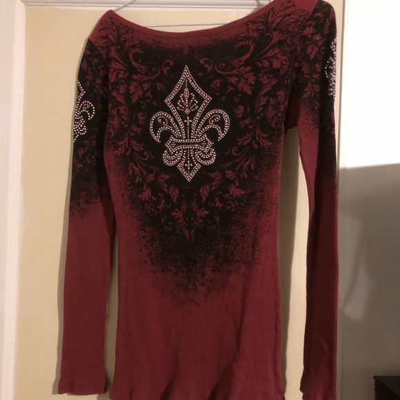 Stretchy material long sleeve - Picture 2 of 2